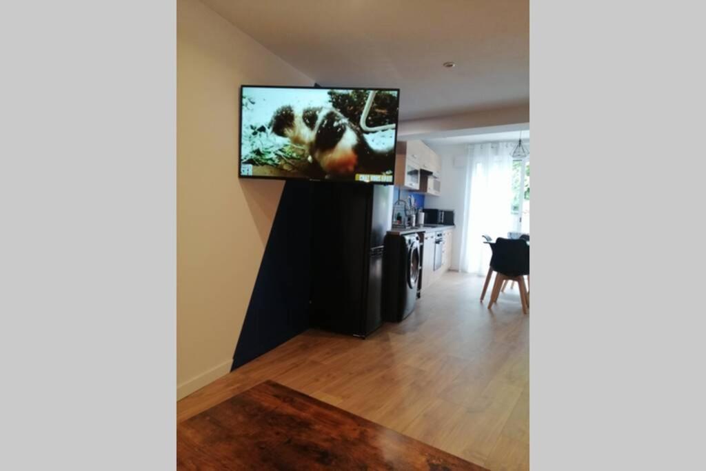 Charmant Appartement Avec Terrasse Pont-de-lʼIsère Eksteriør billede